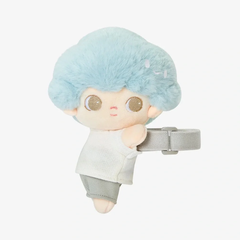 DIMOO My Cloud Companion Series Blue Clouds White Cotton Doll Mug Holder- Sealed